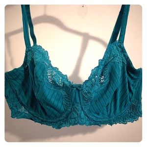 Teal bra by Felina